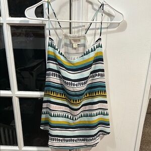 LOFT Multicolor Striped Tank Top